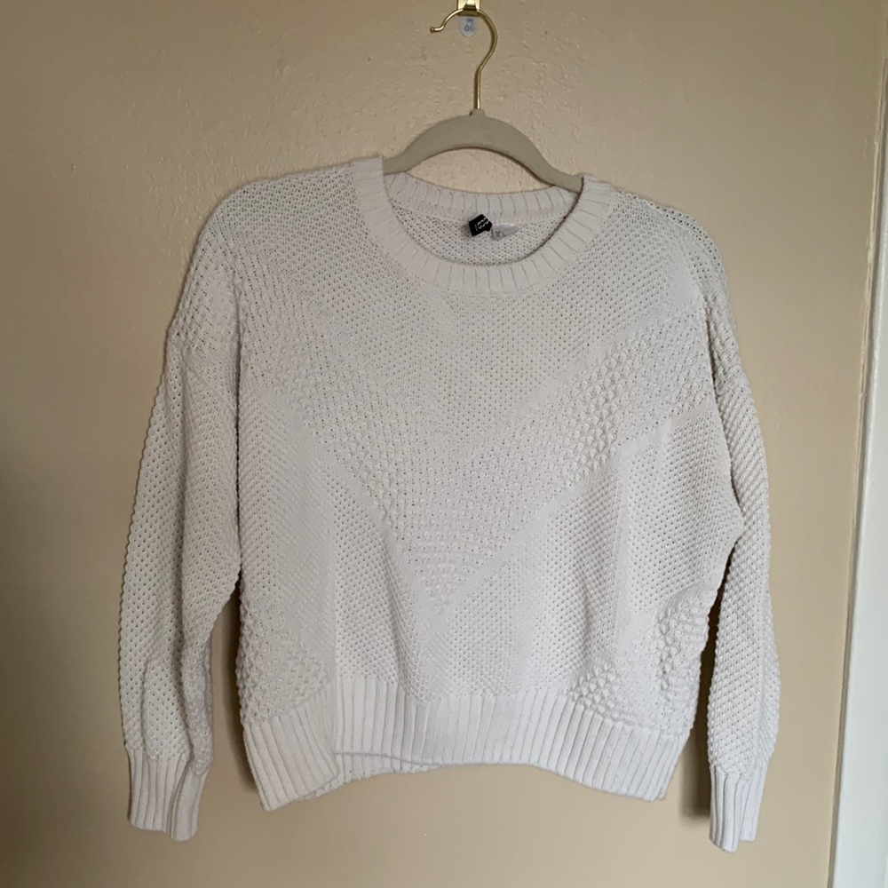 Crop sweater